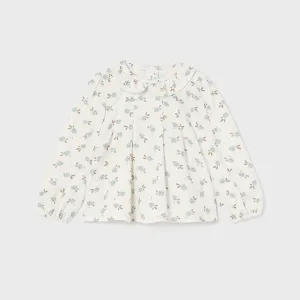 Jade Flower Blouse