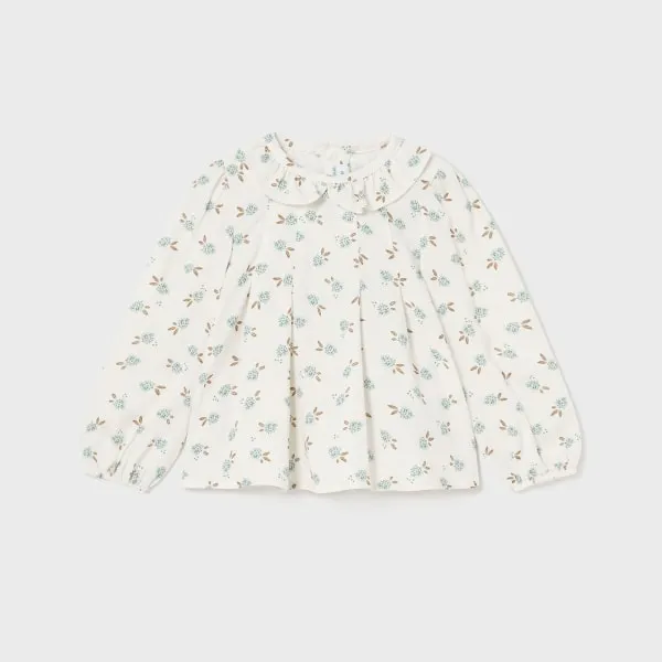 Jade Flower Blouse
