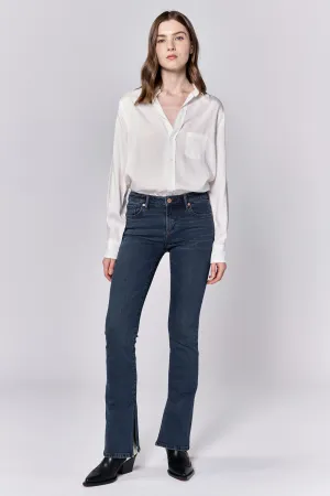 JAXTYN MID RISE FULL INSEAM BOOTCUT JEANS GARNISH