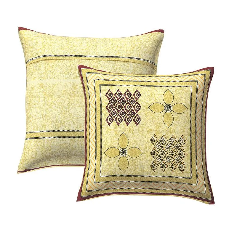 Jonaki Printed Diwan Set (Ivory) - Six Piece Set