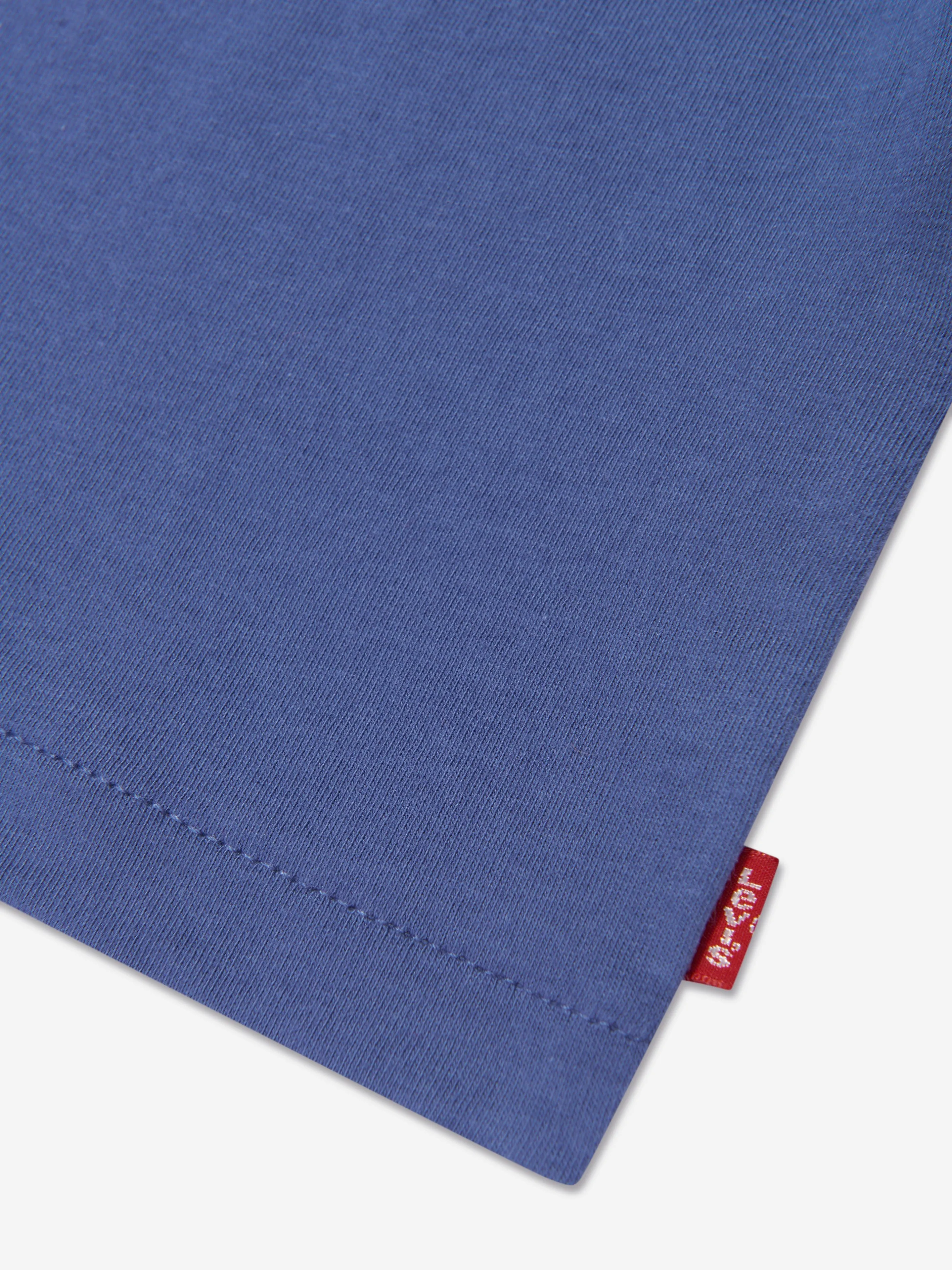 Levi's Wear Girls Meet And Greet Script T-Shirt in Blue