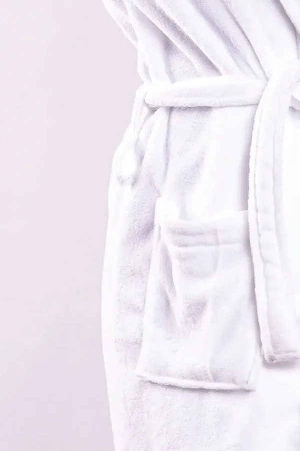 Luxe Plush Robe - Mom Of The Year - White