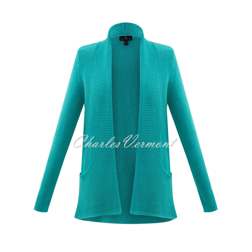 Marble Cardigan - Style 6512-151 (Aqua)