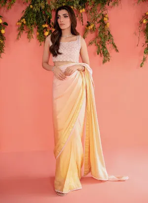 Mayna Festive Luxe Pret 23 - Rumi Charmeuse Saree