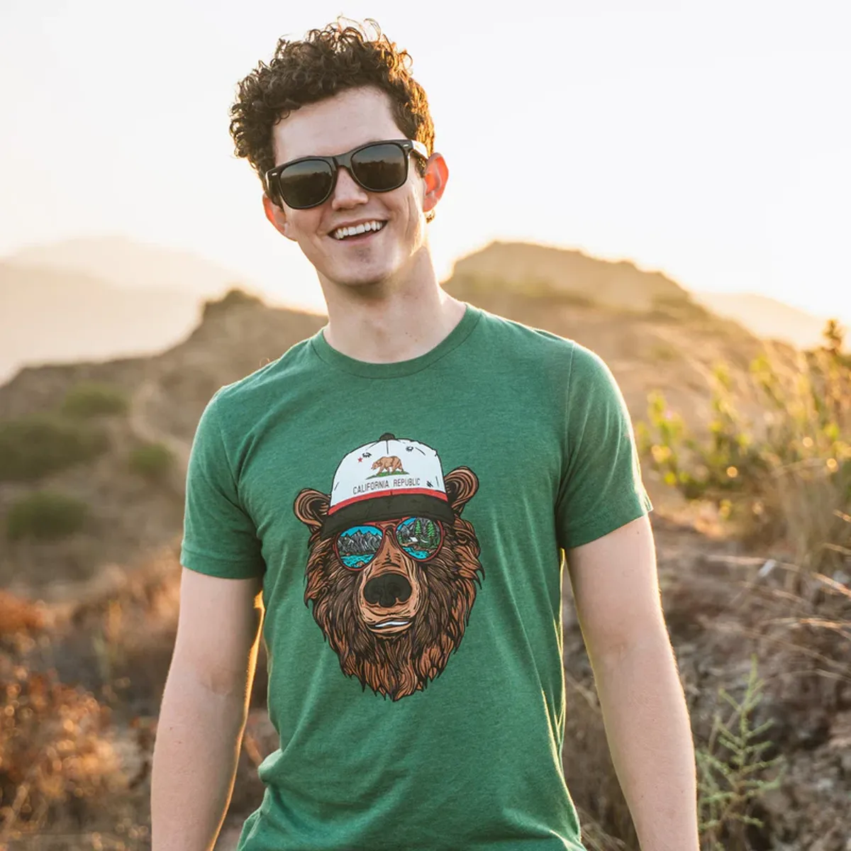 Men's Miami Vice CA Bear Tee