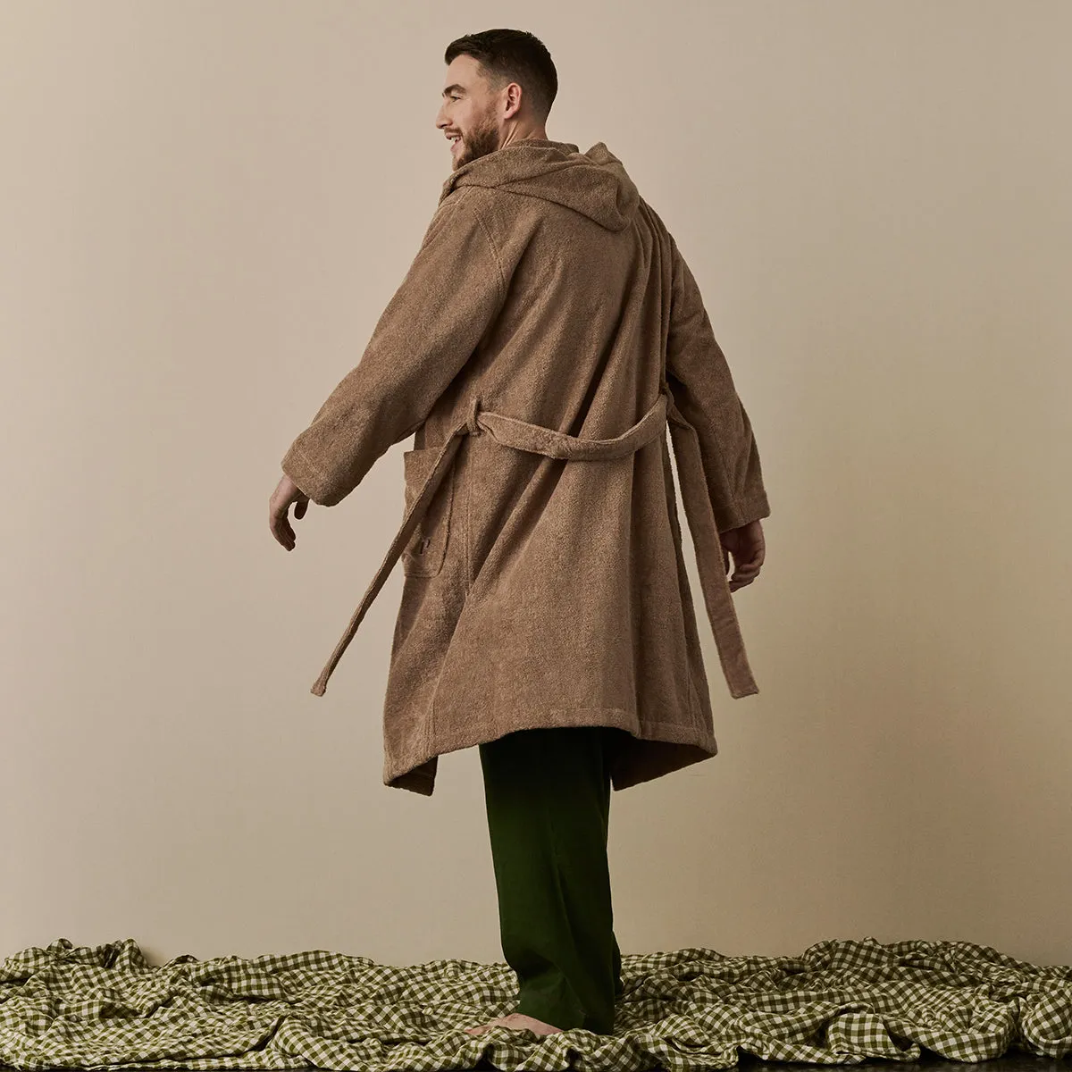 Mushroom Organic Cotton Robe