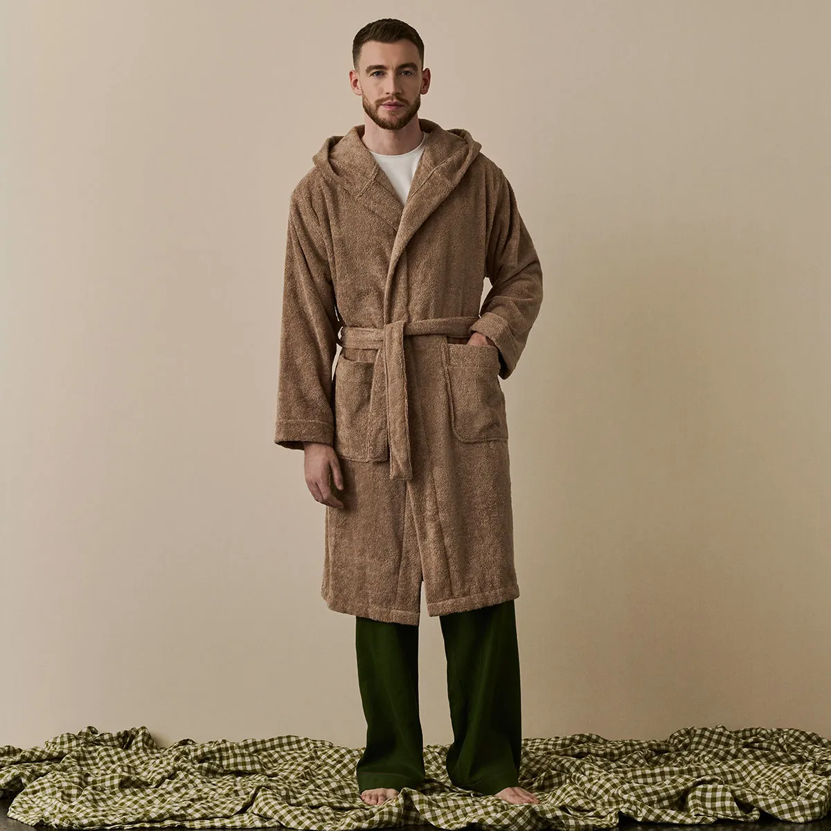 Mushroom Organic Cotton Robe