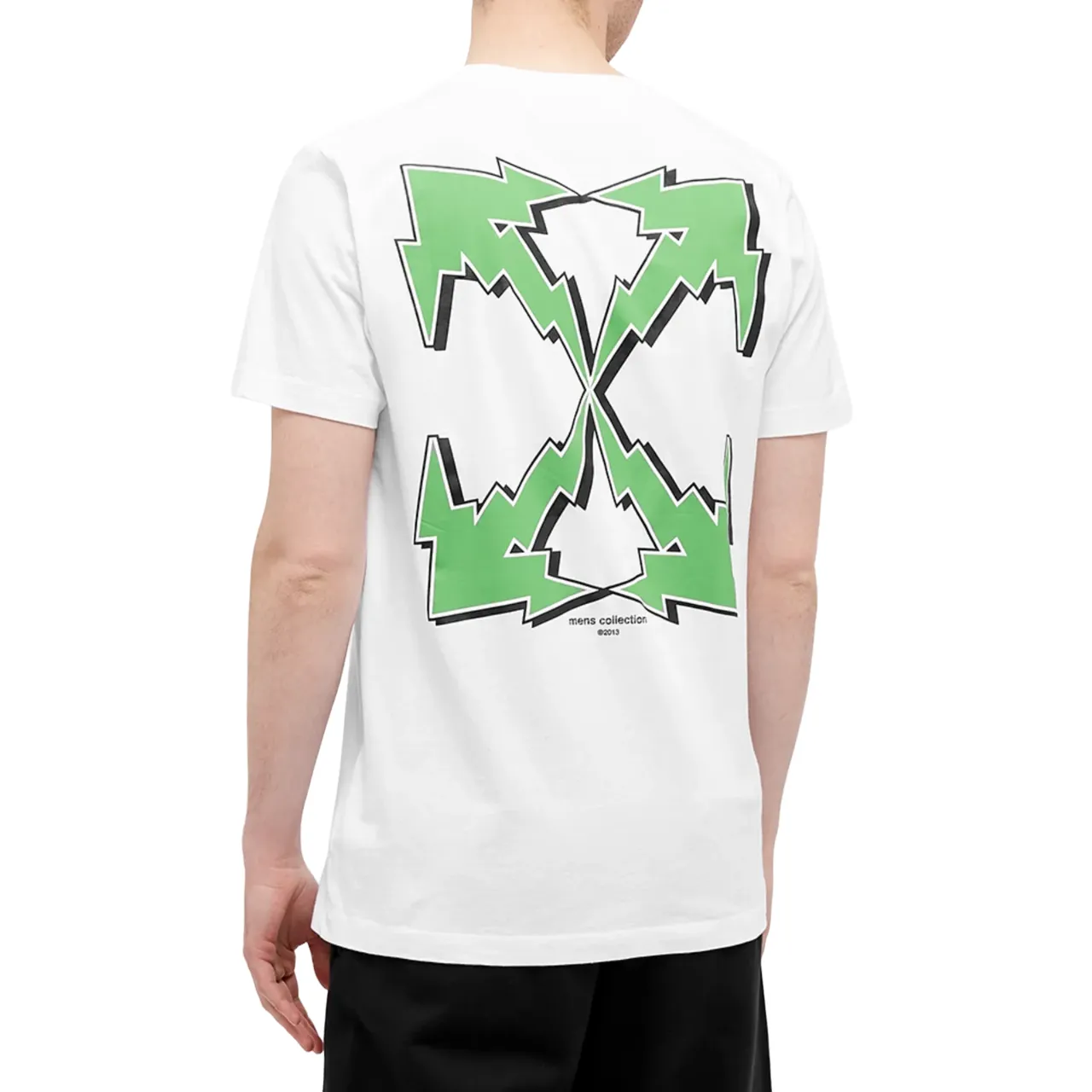 Off-White Bolt Arrow Slim White T-Shirt