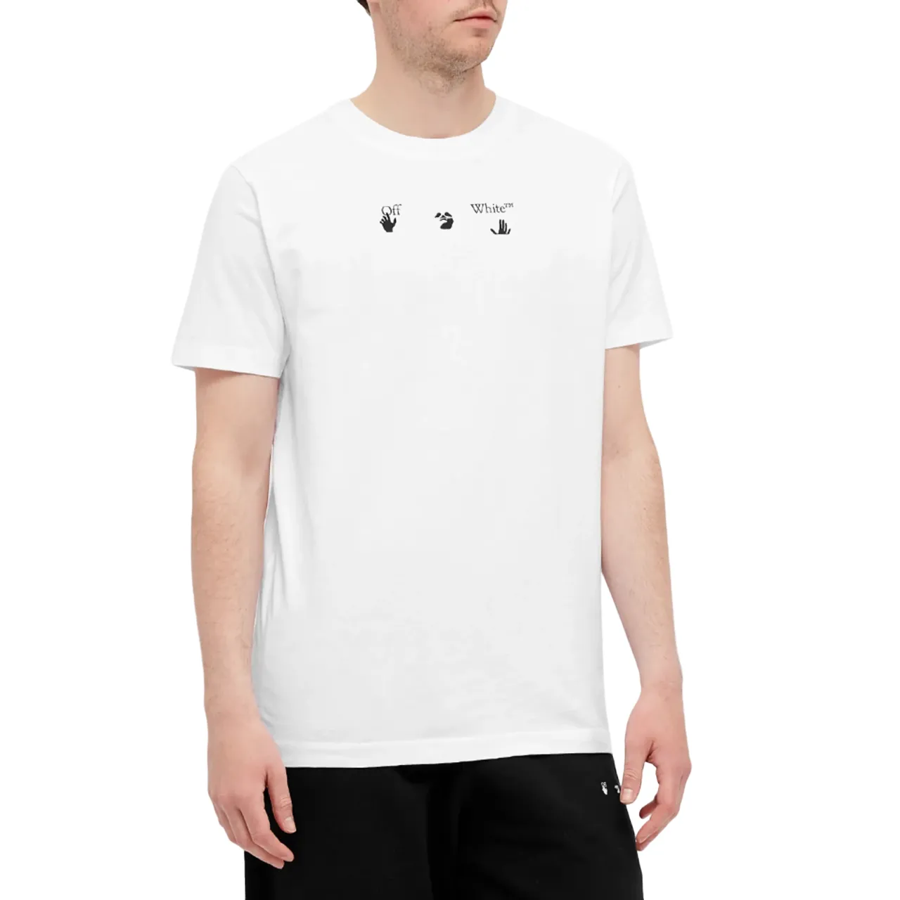 Off-White Bolt Arrow Slim White T-Shirt