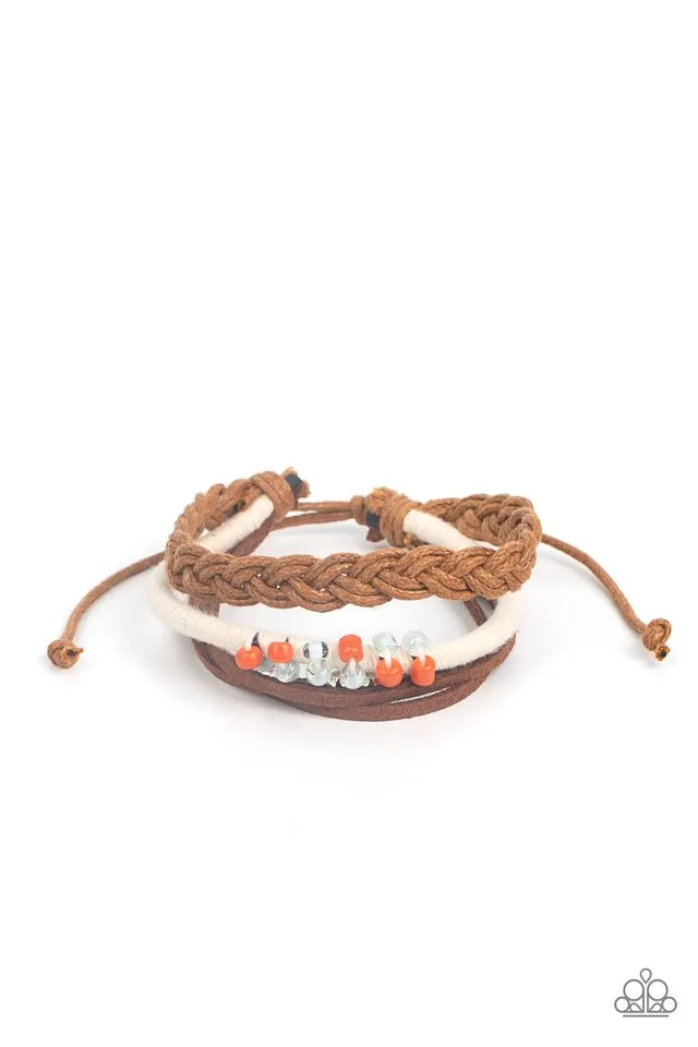 Paparazzi Bracelet ~ Summer Spectacle - Orange