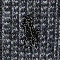 Polo Ralph Lauren - Wool Blend Glen Plaid Sock - Grey