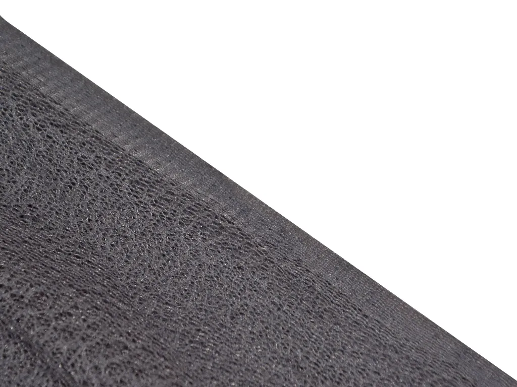 Precut of 2.5 Meter Dark Cloud Gray Nylon Net Fabric