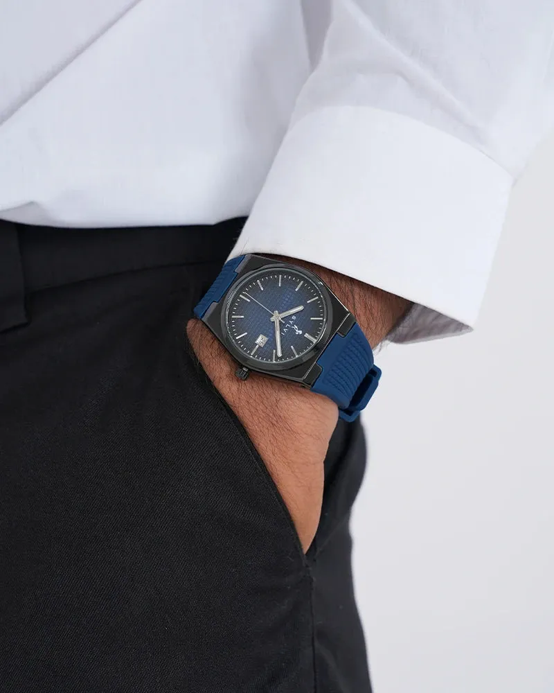 Professional Edge Blue Black Silicone