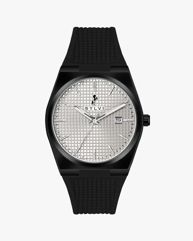 Professional Edge White Black Silicone
