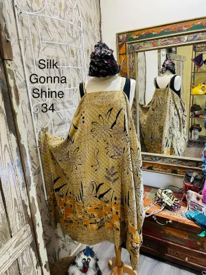 Silk Gonna Shine Maxi Dress #34 by Kantha Bae