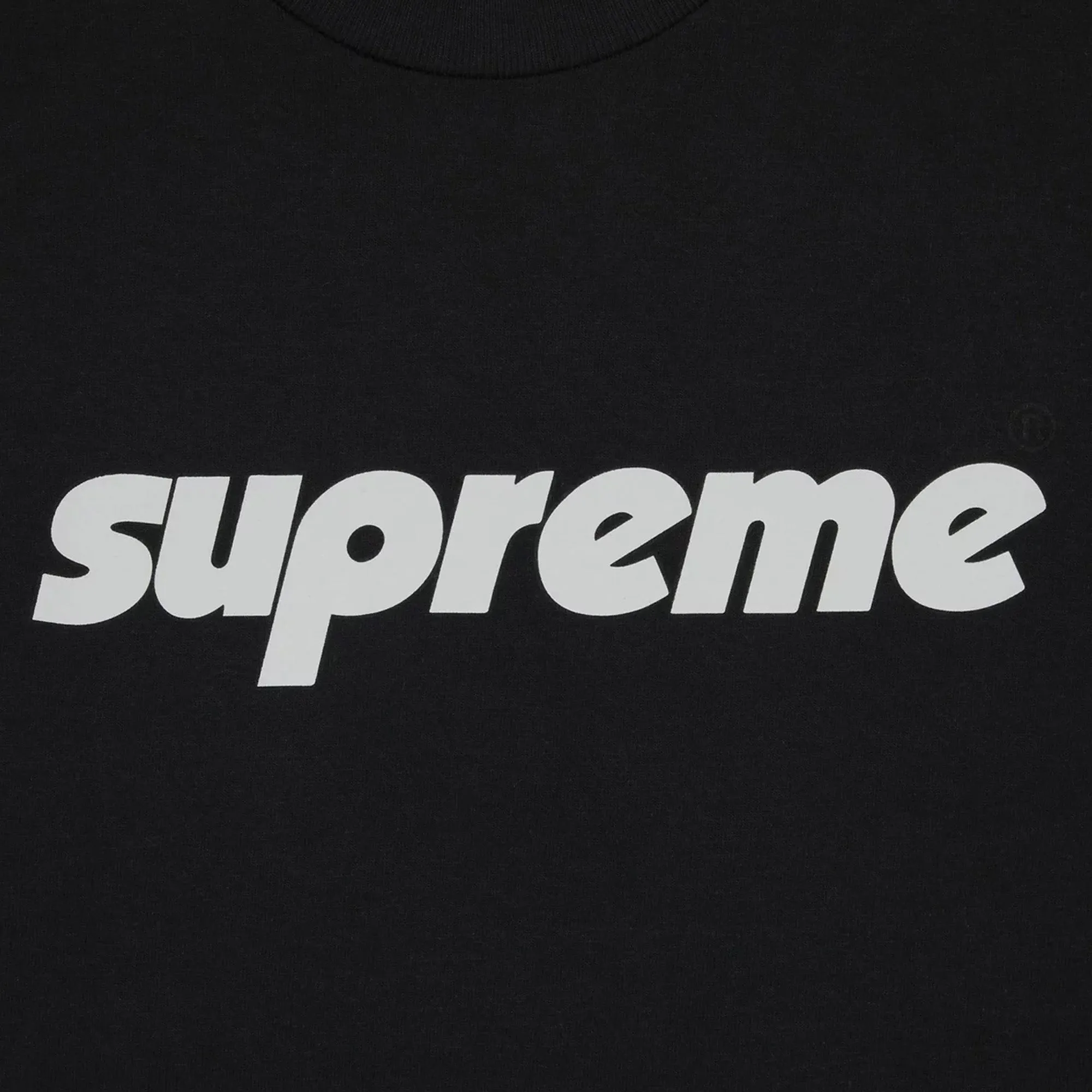 Supreme Pinline Tee 'Black' (2024)