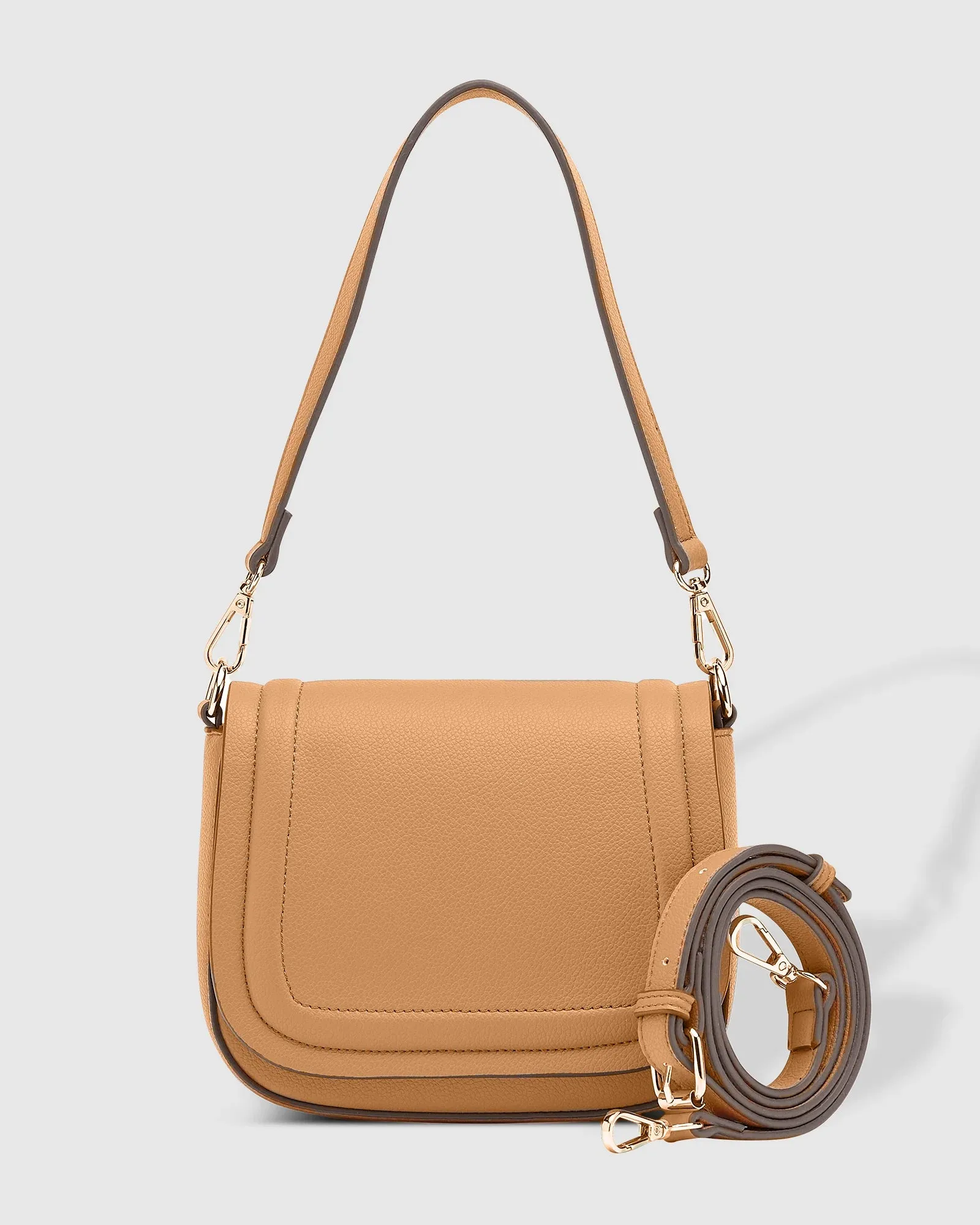Sydney Shoulder Bag in Latte