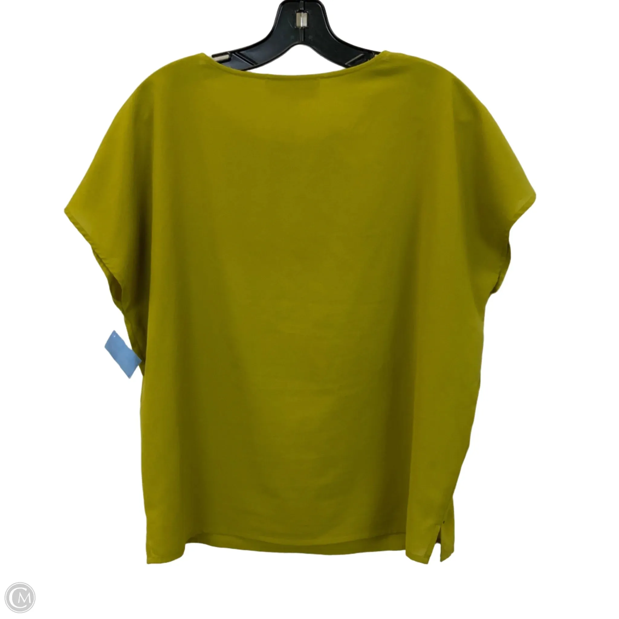 Top Sleeveless By Loft In Green, Size: M