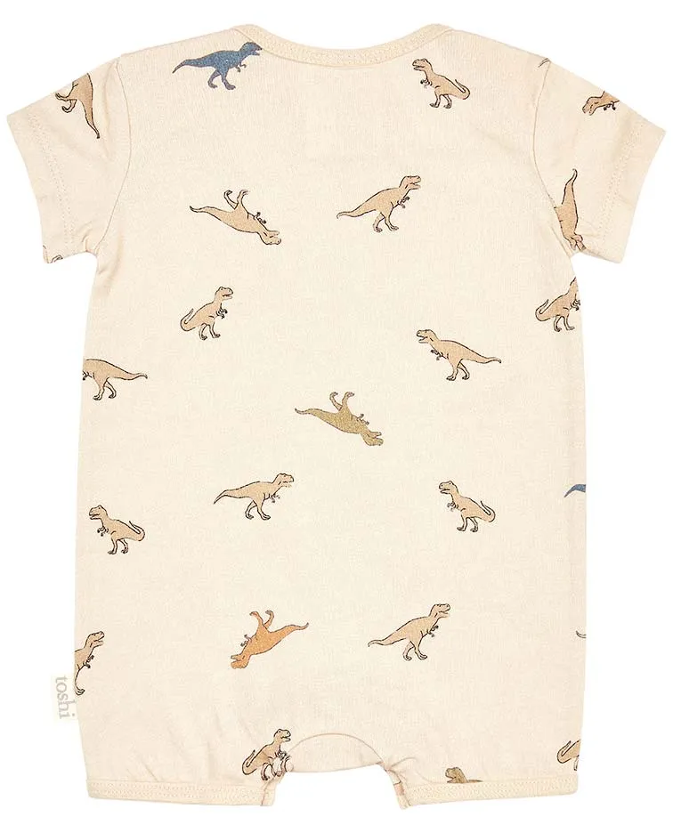 TOSHI ONESIE SHORT SLEEVE DINOSAURIA