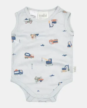 Toshi Onesie Singlet Classic Little Diggers