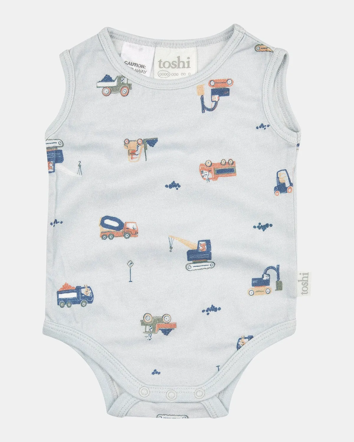 Toshi Onesie Singlet Classic Little Diggers