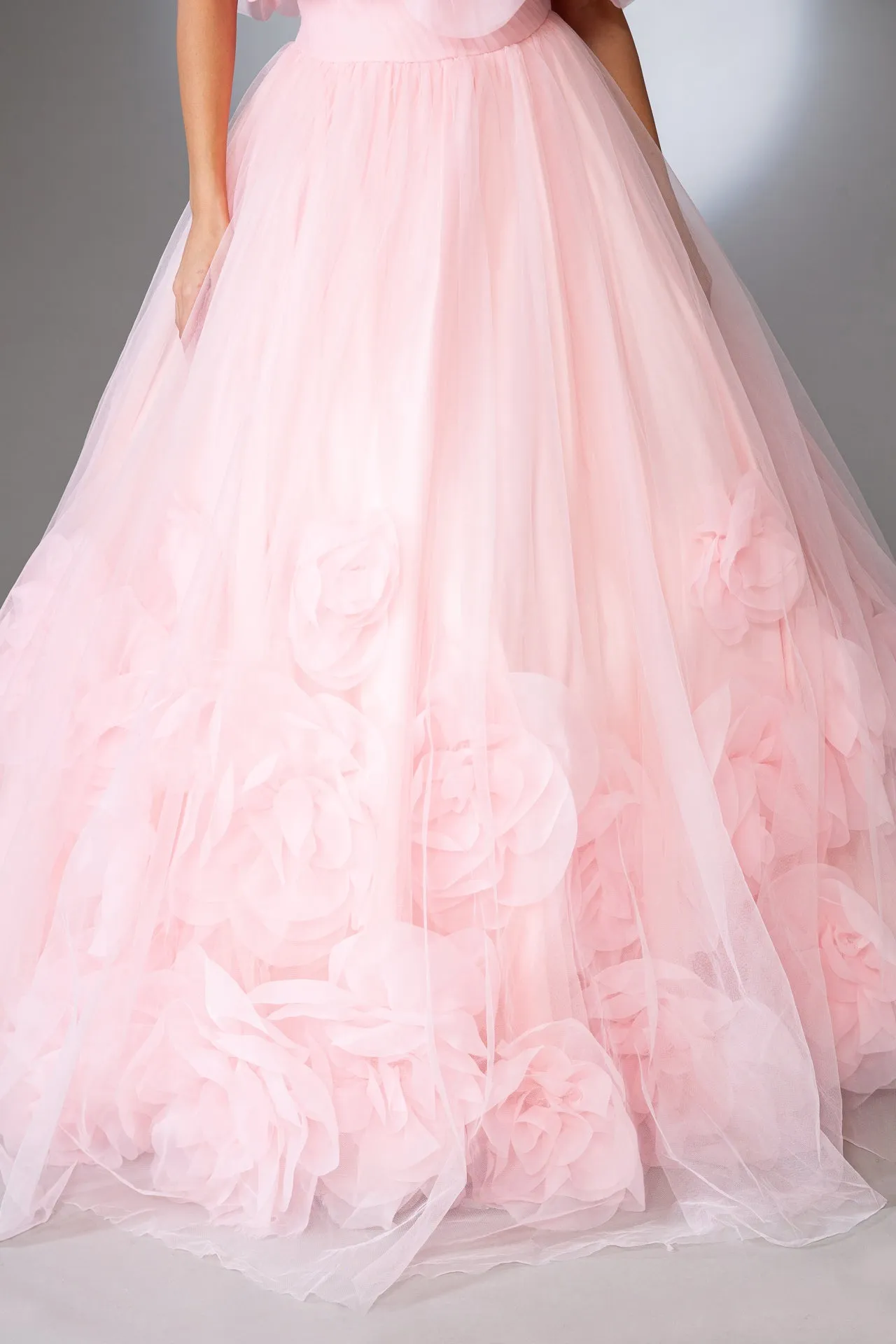 Versatile Rose Petals Ethereal  Dress ACSU079