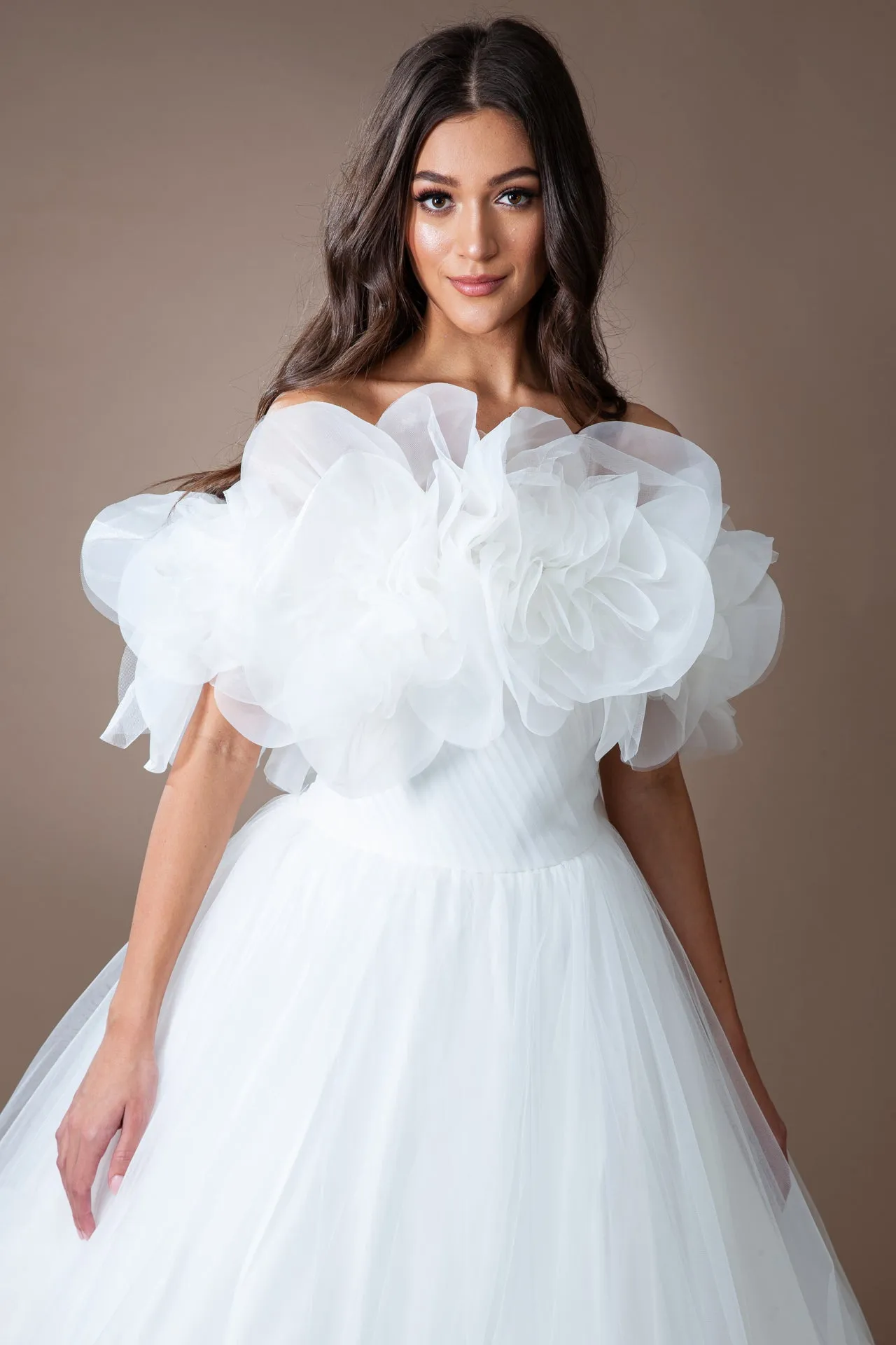 Versatile Rose Petals Ethereal  Dress ACSU079